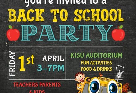 KISU - Back to school Party